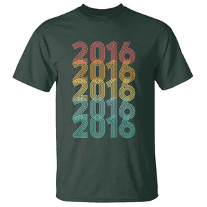 10th Birthday T Shirt Vintage 2016 Retro 10 Years Old Birthday