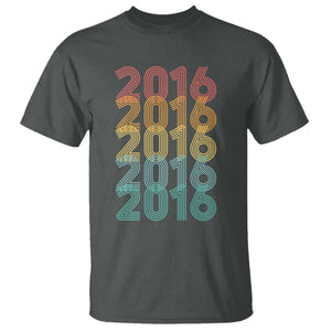 10th Birthday T Shirt Vintage 2016 Retro 10 Years Old Birthday
