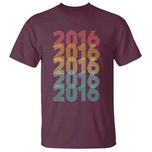 10th Birthday T Shirt Vintage 2016 Retro 10 Years Old Birthday