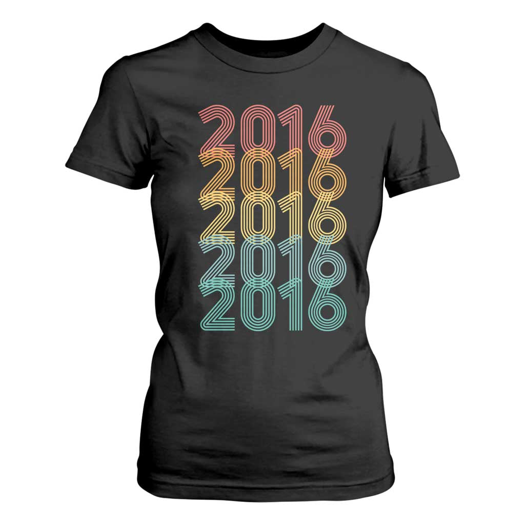 10th Birthday T Shirt For Women Vintage 2016 Retro 10 Years Old Birthday