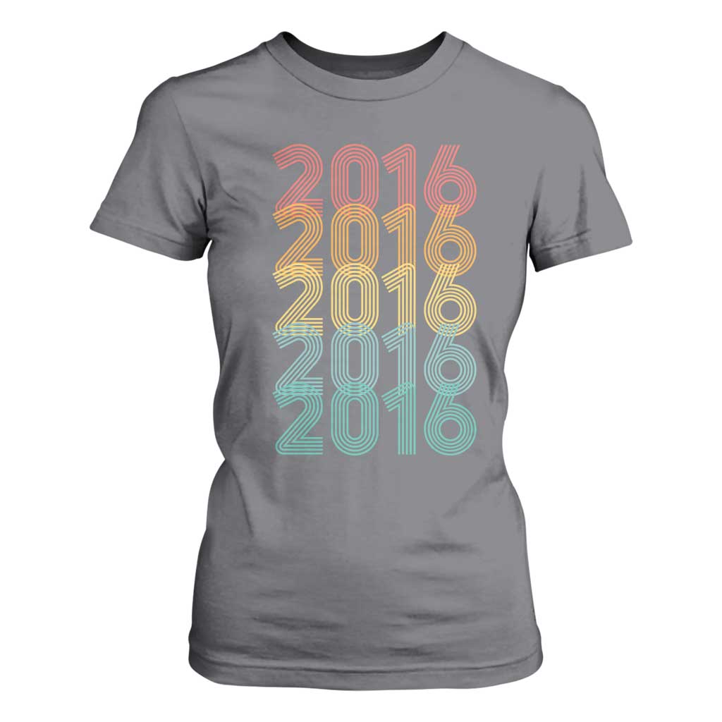 10th Birthday T Shirt For Women Vintage 2016 Retro 10 Years Old Birthday