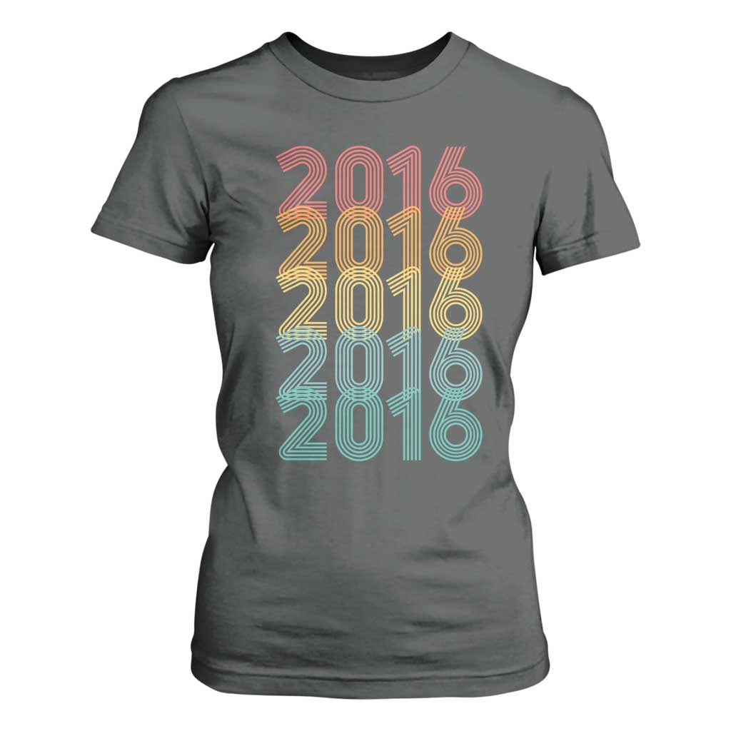 10th Birthday T Shirt For Women Vintage 2016 Retro 10 Years Old Birthday