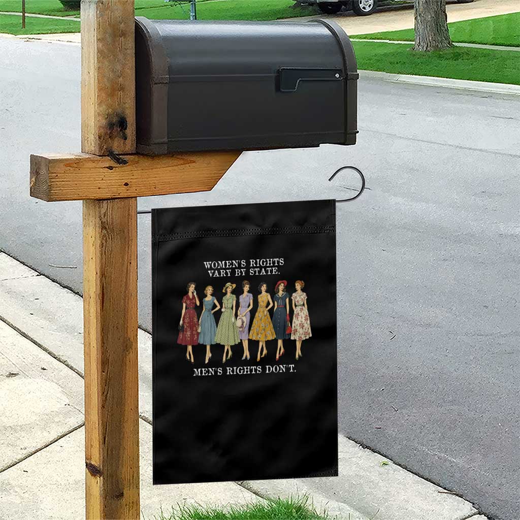 Women's Rights Vary By State Men's Rights Don't Feminist Garden Flag