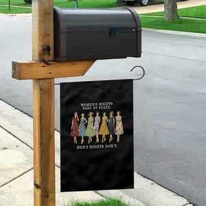 Women's Rights Vary By State Men's Rights Don't Feminist Garden Flag