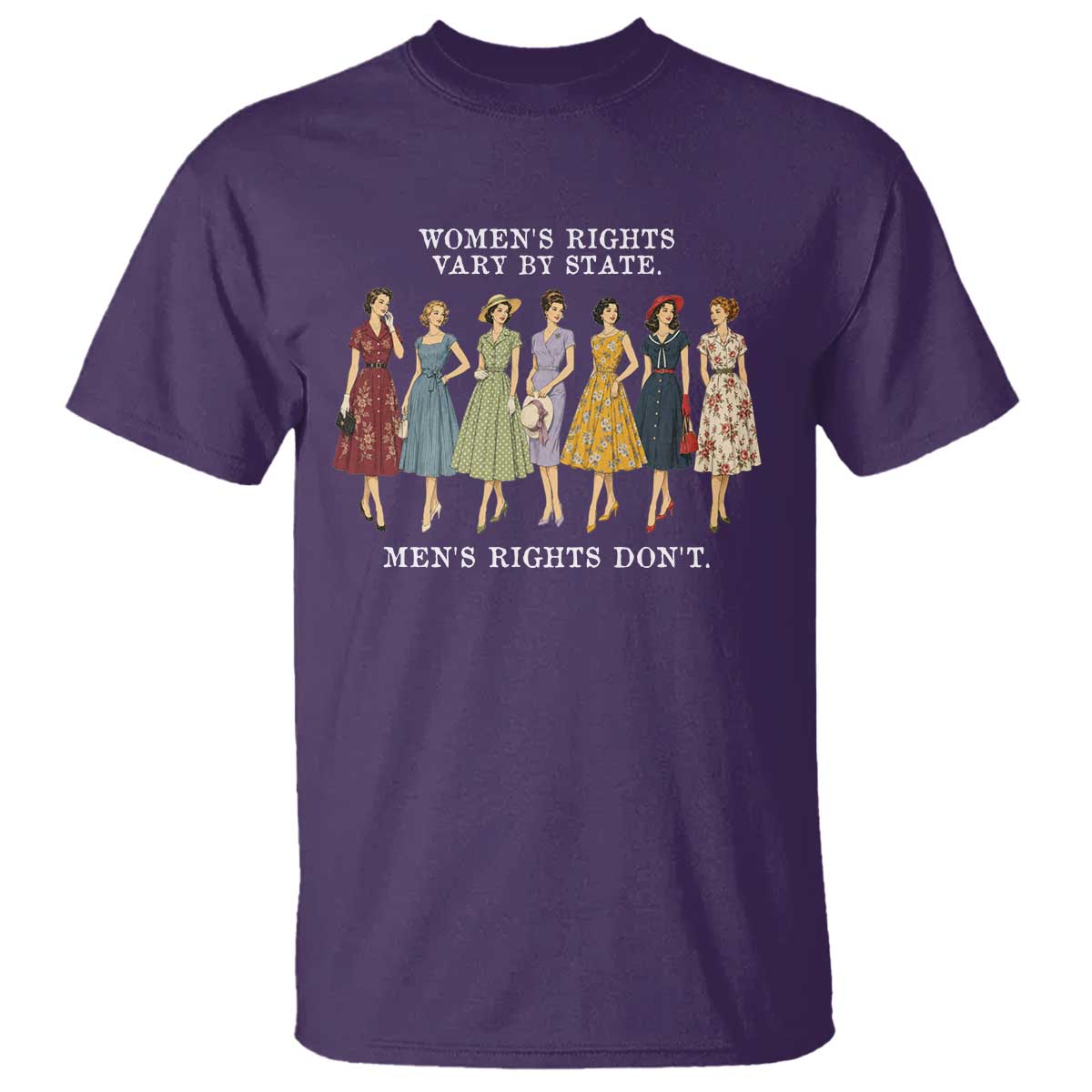 Womens Rights Vary By State Mens Rights Dont Feminist T Shirt