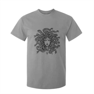 Feminist Medusa Power Snake Wisdom Equality Goth T Shirt For Kid
