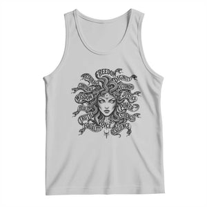Feminist Medusa Power Snake Wisdom Equality Goth Tank Top