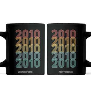 16th Birthday Coffee Mug Vintage 2010 Retro 16 Years Old Birthday