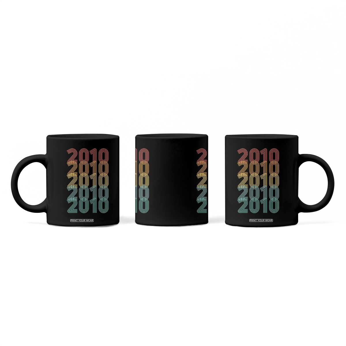 16th Birthday Coffee Mug Vintage 2010 Retro 16 Years Old Birthday