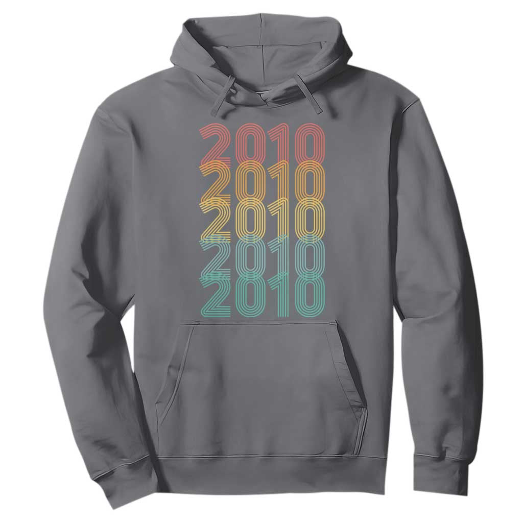 16th Birthday Hoodie Vintage 2010 Retro 16 Years Old Birthday