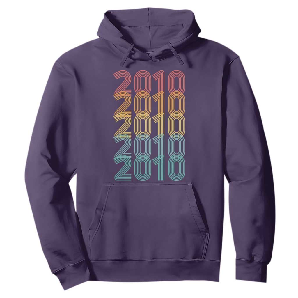 16th Birthday Hoodie Vintage 2010 Retro 16 Years Old Birthday