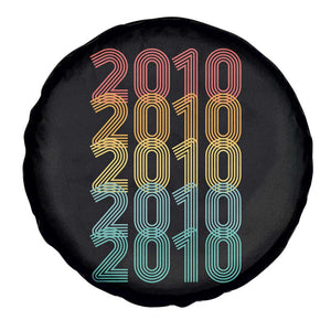 16th Birthday Spare Tire Cover Vintage 2010 Retro 16 Years Old Birthday