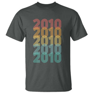 16th Birthday T Shirt Vintage 2010 Retro 16 Years Old Birthday