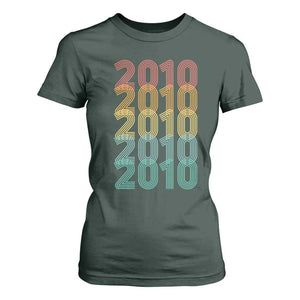 16th Birthday T Shirt For Women Vintage 2010 Retro 16 Years Old Birthday