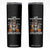 Funny I Like Murder Shows Comfy Clothes And Maybe 3 People Skinny Tumbler Halloween Skeleton TS11 Black Print Your Wear