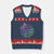 Funny I Like Murder Shows Comfy Clothes And Maybe 3 People V-Neck Knit Sweater Vest Crime Show Lover TS11 Navy Red Print Your Wear
