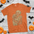 Skeleton Hugging Dog Halloween Dog Lover T Shirt TS11 Orange Print Your Wear