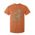 Skeleton Hugging Dog Halloween Dog Lover T Shirt For Kid TS11 Orange Print Your Wear