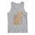 Skeleton Hugging Dog Halloween Dog Lover Tank Top TS11 Athletic Heather Print Your Wear