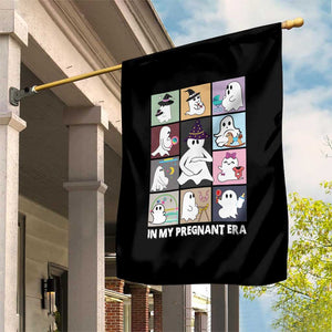 Halloween Pregnancy Reveal Garden Flag In My Pregnant Era Maternity Ghost TS11 Print Your Wear