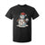 Funny Christmas Baseball T Shirt For Kid Cute Snowman Baseball Players Santa Hat TS11 Black Print Your Wear