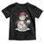 Funny Christmas Baseball Toddler T Shirt Cute Snowman Baseball Players Santa Hat TS11 Black Print Your Wear