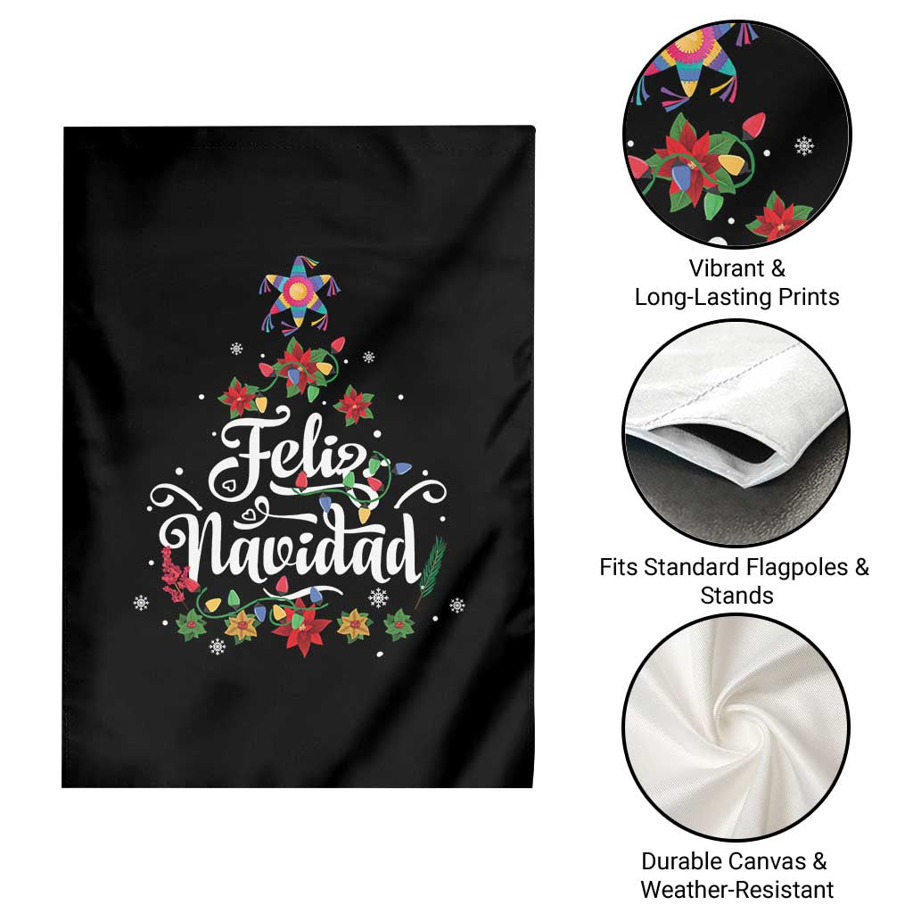 Christmas In Mexico Garden Flag Feliz Navidad Pinata Star Xmas Tree TS11 Print Your Wear