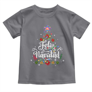 Christmas In Mexico Baby Shirt Feliz Navidad Pinata Star Xmas Tree TS11 Charcoal Print Your Wear