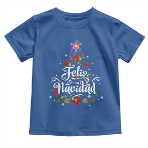 Christmas In Mexico Baby Shirt Feliz Navidad Pinata Star Xmas Tree TS11 Royal Blue Print Your Wear