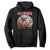 Funny Santa Heavy Metal Christmas Hoodie Sleigher Xmas Rock & Roll TS11 Black Print Your Wear