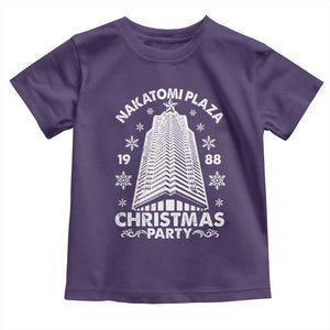 Nakatomi Plaza Baby Shirt Christmas Party 1988 Vintage Snowflake TS11 Purple Print Your Wear