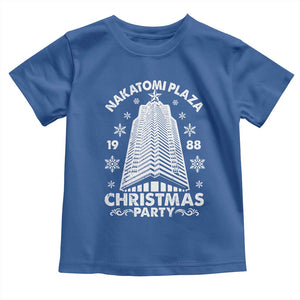 Nakatomi Plaza Baby Shirt Christmas Party 1988 Vintage Snowflake TS11 Royal Blue Print Your Wear