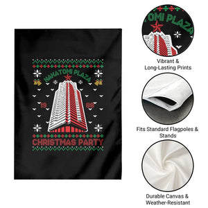 Nakatomi Plaza Garden Flag Christmas Party 1988 Seasons Greetings TS11 Print Your Wear