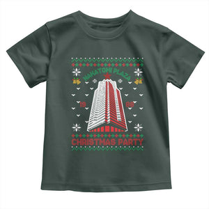 Nakatomi Plaza Baby Shirt Christmas Party 1988 Seasons Greetings TS11 Dark Forest Green Print Your Wear
