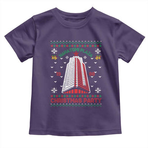 Nakatomi Plaza Baby Shirt Christmas Party 1988 Seasons Greetings TS11 Purple Print Your Wear