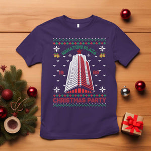 Nakatomi Plaza T Shirt Christmas Party 1988 Seasons Greetings TS11 Purple Print Your Wear