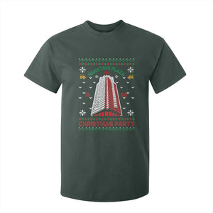 Nakatomi Plaza T Shirt For Kid Christmas Party 1988 Seasons Greetings TS11 Dark Forest Green Print Your Wear