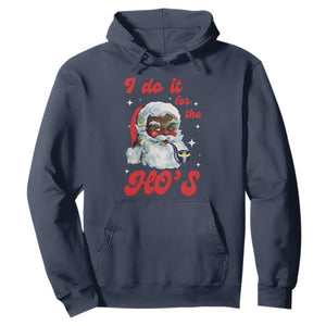 Funny I Do It For The Ho's Hoodie Christmas Naughty Santa TS11 Navy Print Your Wear
