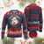 Funny Xmas Santa Ugly Christmas Sweater Makin' A List And Checkin' It Twice TS11 Burgundy Print Your Wear
