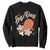 Funny Retro Thanksgiving Sweatshirt Leg Day Fall Season Family Matching TS11 Black Print Your Wear