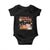 Funny Retro Thanksgiving Baby Onesie Talk Turkey To Me Fall Season Family Matching TS11 Black Print Your Wear