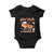 Funny Retro Thanksgiving Baby Onesie Thick Thighs And Pumpkin Pie Fall Season Family Matching TS11 Black Print Your Wear