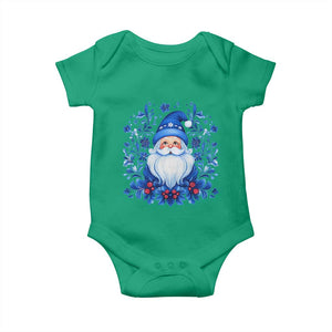 Norwegian Christmas Scandinavian Yule Santa Folk Art Winter Solstice Baby Onesie TS11 Irish Green Print Your Wear