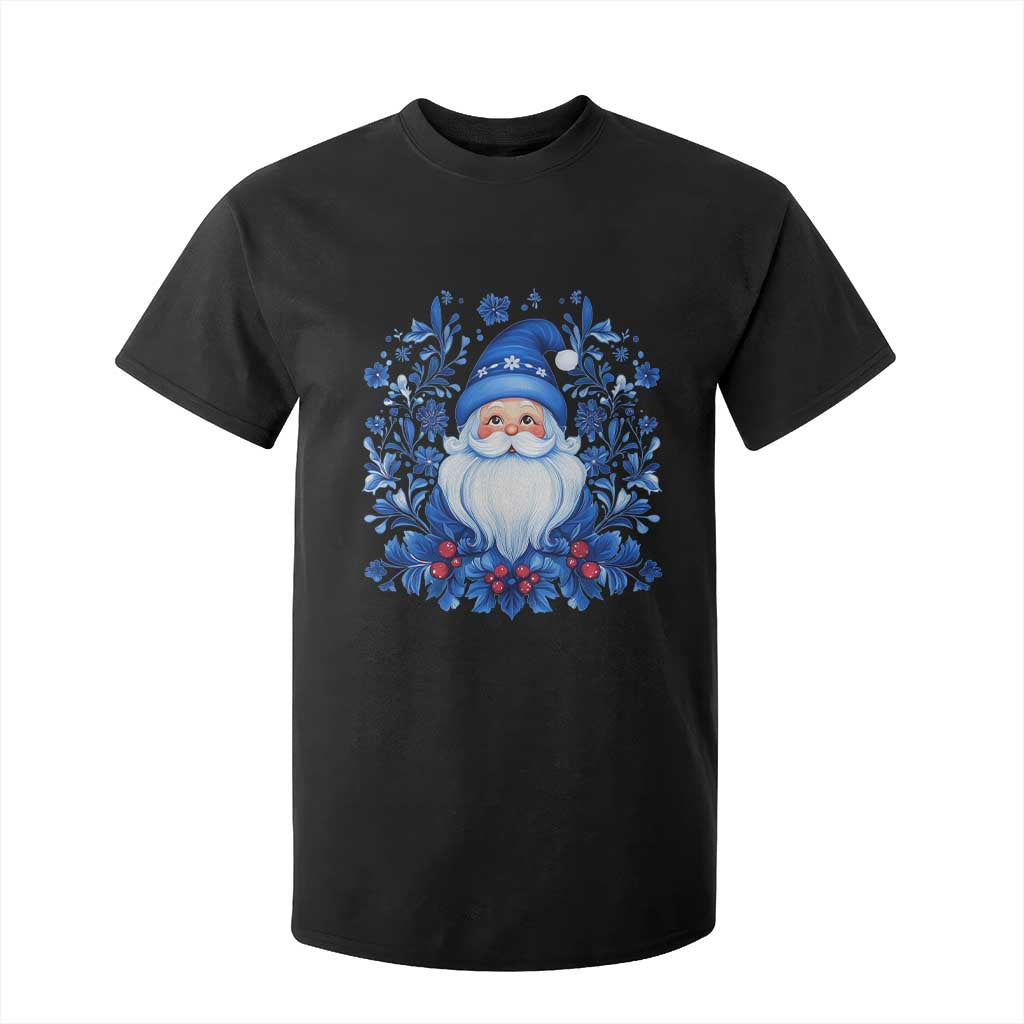 Norwegian Christmas Scandinavian Yule Santa Folk Art Winter Solstice T Shirt For Kid TS11 Black Print Your Wear