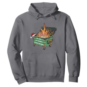 Funny Lil Dumpster Fire 2025 Hoodie The Year We Couldnt Afford Anything TS11 Charcoal Print Your Wear