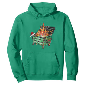 Funny Lil Dumpster Fire 2025 Hoodie The Year We Couldnt Afford Anything TS11 Irish Green Print Your Wear