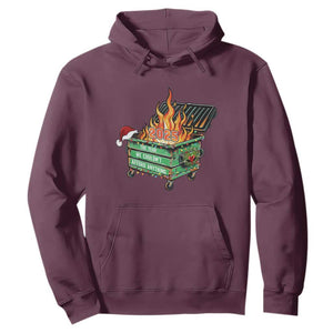 Funny Lil Dumpster Fire 2025 Hoodie The Year We Couldnt Afford Anything TS11 Maroon Print Your Wear