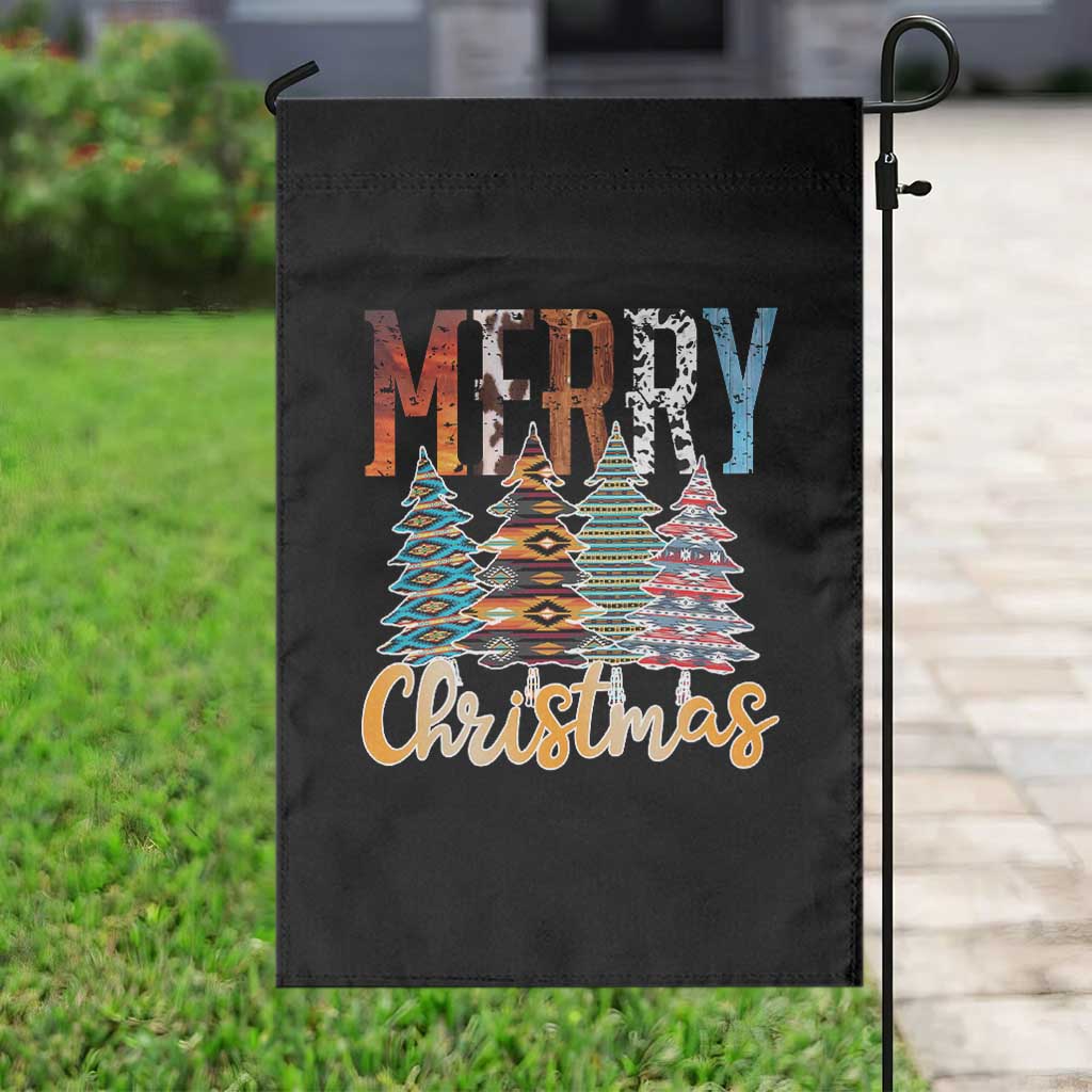 Merry Christmas Native American Xmas Tree Garden Flag TS11 Print Your Wear