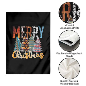Merry Christmas Native American Xmas Tree Garden Flag TS11 Print Your Wear