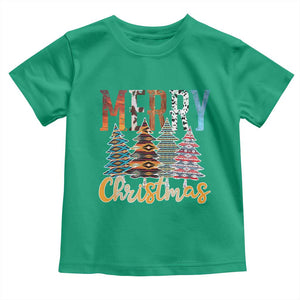 Merry Christmas Native American Xmas Tree Toddler T Shirt TS11 Irish Green Print Your Wear